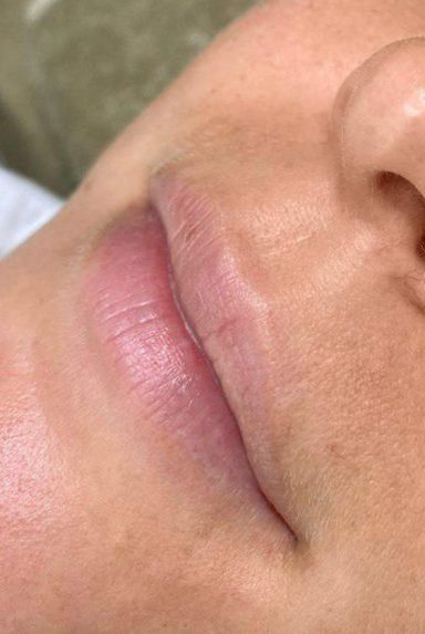 Lippen cliënt C voor PMU